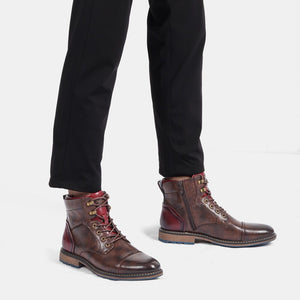 Odysseysoles Men’s Clean Leather Boots - odysseysoles